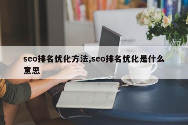 seo排名优化方法,seo排名优化是什么意思