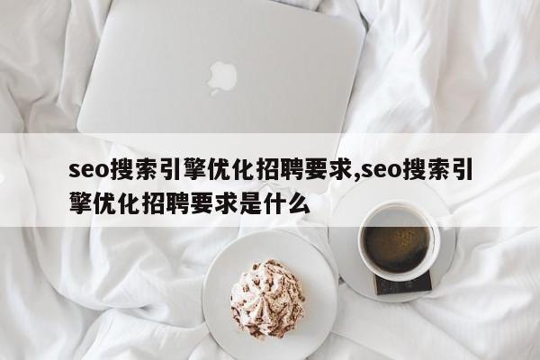 seo搜索引擎优化招聘要求,seo搜索引擎优化招聘要求是什么